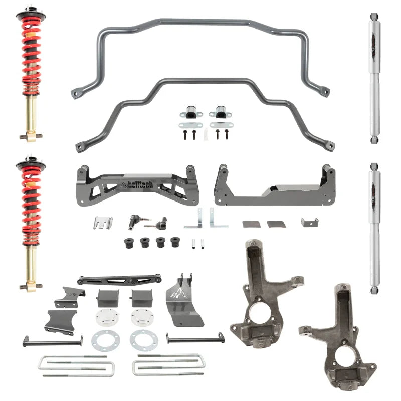 Belltech 16-18 Silverado / Sierra 1500 4wd Ext & Crew Cab 7in. Lift Lift Kit - Main Product View