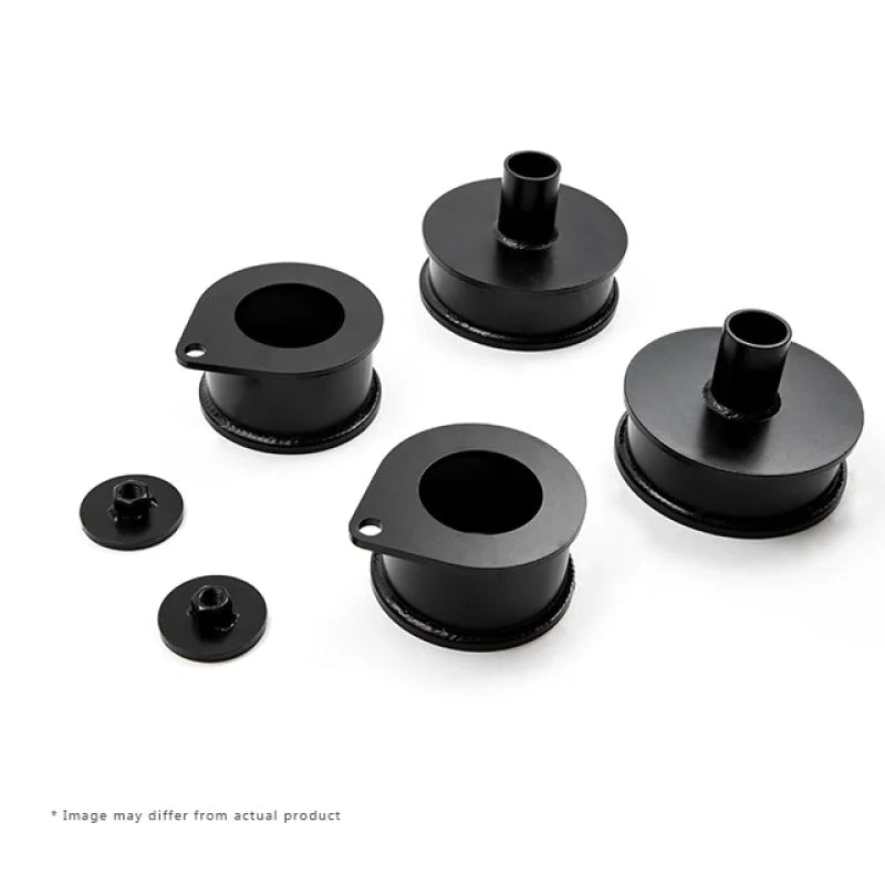 Belltech 18-19 Jeep Wrangler Rubicon JL (4 door) 2.5in Front 2in Rear Lift Coil Spring Spacer - Side View