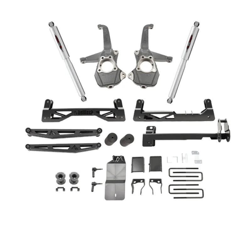 Belltech 19-20 Chevrolet Silverado / GMC Sierra 1500 4WD 6in Suspension Lift Kit w/ Shocks - Main Product View