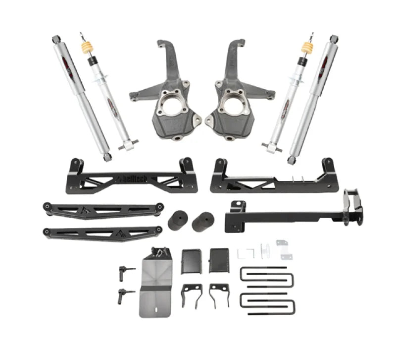 Belltech 19-20 Chevrolet Silverado / GMC Sierra 1500 4WD 6in Suspension Lift Kit w/ Shocks - Main Product View