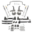 Load image into Gallery viewer, Belltech 19-20 Chevrolet Silverado / GMC Sierra 1500 4WD 6in Suspension Lift Kit w/ Shocks - Side View