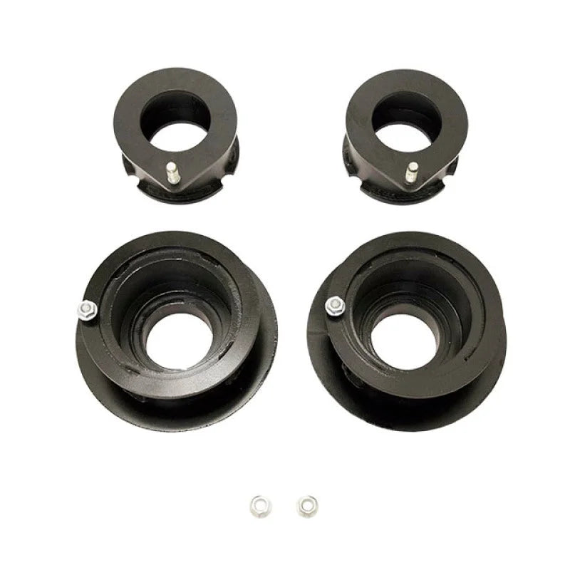 Belltech 19-20 Jeep Gladiator JT 2.5in Front 2.5in Rear Leveling Coil Spring Spacer Kit - Side View