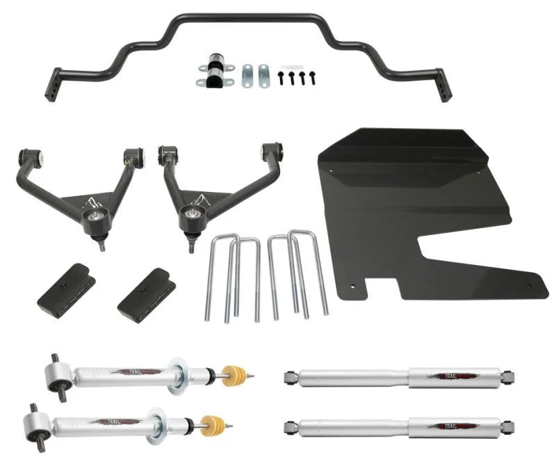 Belltech 19-20 Silverado / Sierra 4wd 4in Lift Kit with Front Sway Bar - Additional View 5