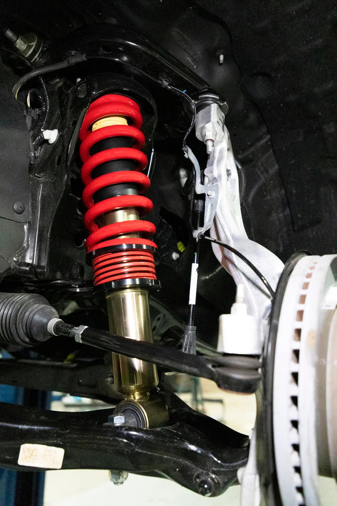 Belltech 19+ Ford Ranger Street Performance Coilover Kit - Installation View