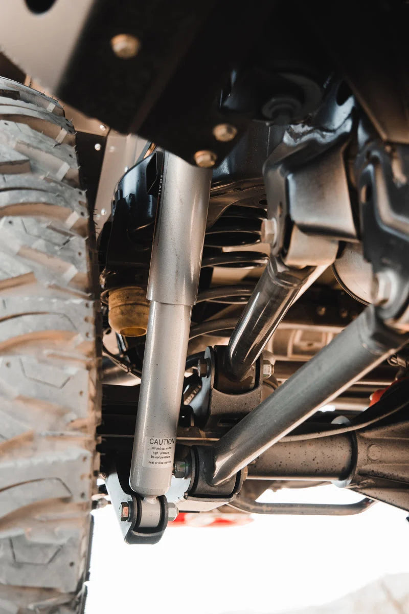 Belltech 20-21 Gladiator JT Rubicon 4in. Lift Lift Kit w/ Trail Performance Shocks - Back View