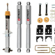 Load image into Gallery viewer, Belltech 2015+ Ford F-150 1-3in Front 5in Rear Lower Kit with SP Shocks - Side View
