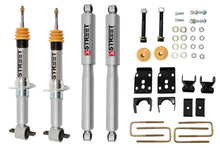 Load image into Gallery viewer, Belltech 2015+ Ford F-150 1-3in Front 5in Rear Lower Kit with SP Shocks - Side View