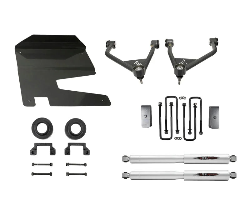 Belltech 2019-2021 Chevrolet Silverado / Sierra 4wd 4in Lift Kit Shocks Only - Main Product View