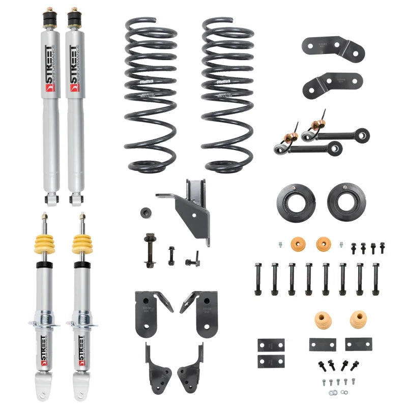 Belltech 2019+ Ram 1500 2WD/4WD 1in to 3in Front 3in to 4in Rear - Main Product View