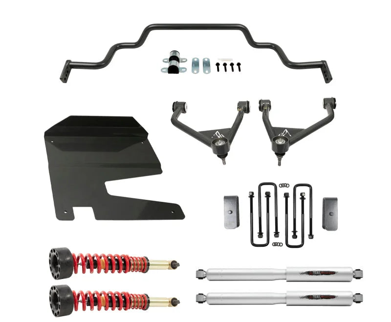 Belltech 2019 Silverado / Sierra 4wd 4in. Lift Lift Kit - Main Product View
