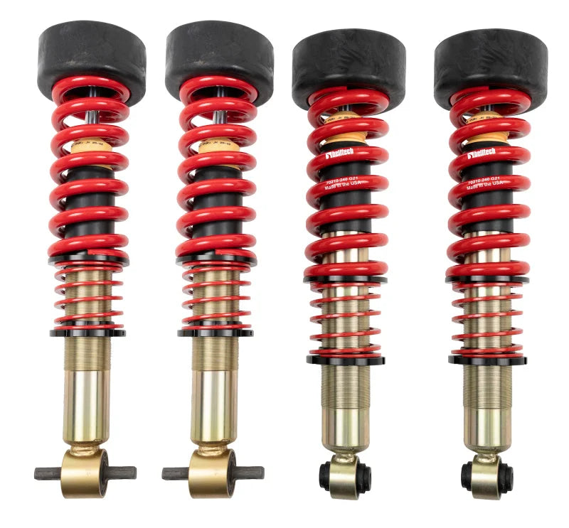 Belltech 2021+ Chevrolet Suburban / GMC Yukon XL 2WD/4WD 0.5-2in Front / 1-2.5in Rear Leveling Kit - Side View