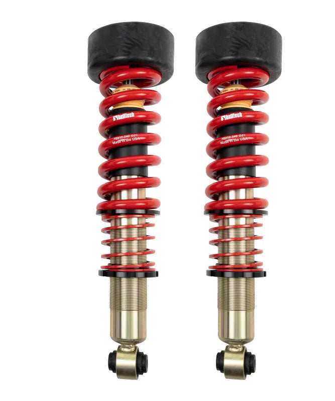 Belltech 2021+ Chevrolet Suburban / GMC Yukon XL 2WD/4WD 0.5-2in Front / 1-2.5in Rear Leveling Kit - Back View