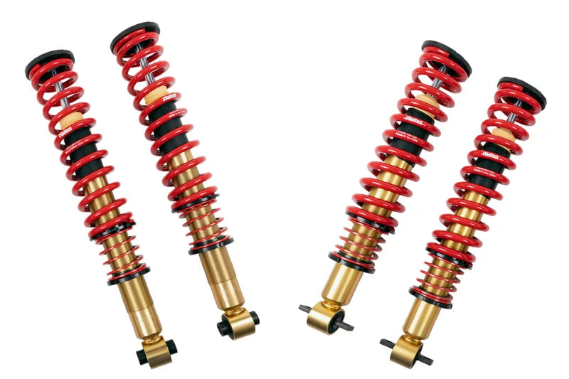 Belltech 2021+ Ford Bronco EX Sasquatch  0-4in Lift Kit w/ Trail Perf Coilovers - Side View