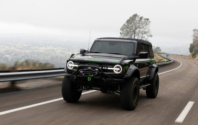 Belltech 2021+ Ford Bronco Performance Handling 0in-4in Lift Lift Kit - Back View