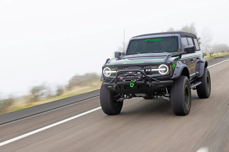 Belltech 2021+ Ford Bronco Trail Performance 0in-4in Lift Lift Kit - Side View