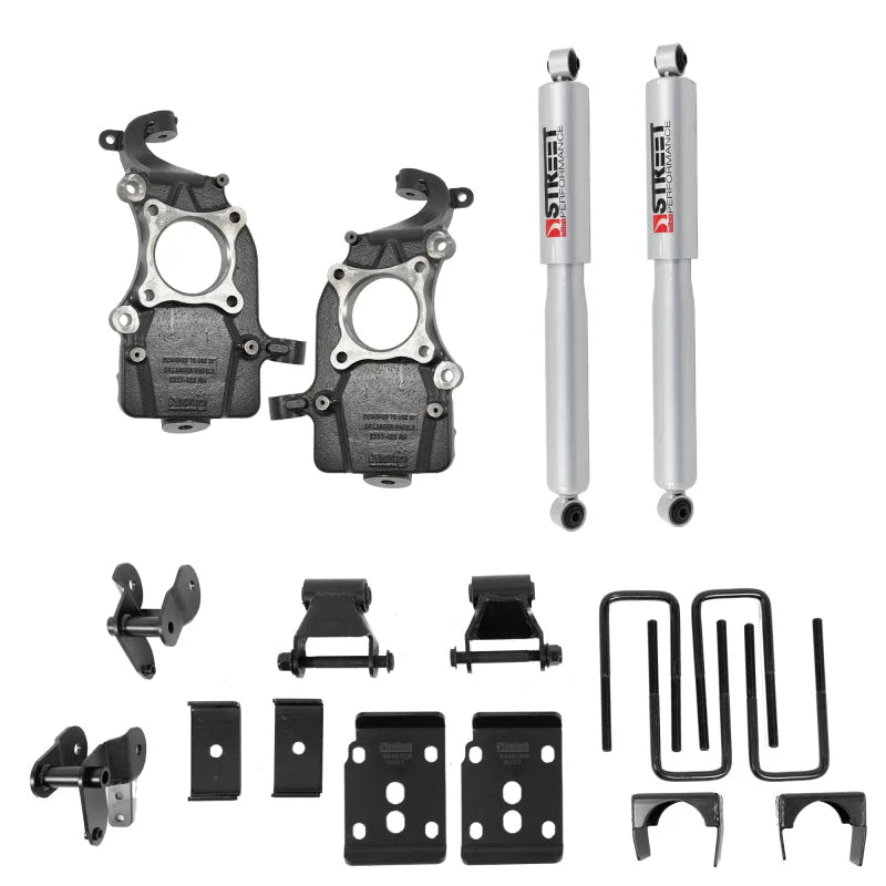 Belltech 2021+ Ford F-150 2WD Lowering Kit w/ Street Performance Shocks - Main Product View