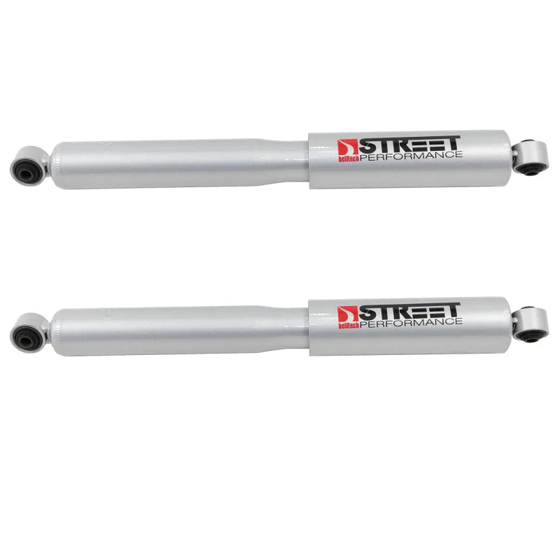 Belltech 2021+ Ford F-150 2WD Lowering Kit w/ Street Performance Shocks - Back View