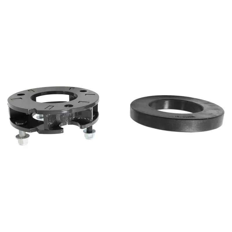 Belltech 2021+ Ford F-150 4WD 2in to 3in Lift Front Strut Spacers - Installation View