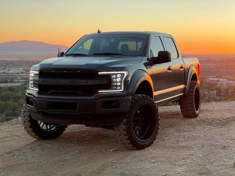 Belltech 2021+ Ford F150 4WD Trail Performance 6-7in. Base Lift Kit w/ Shocks - Side View