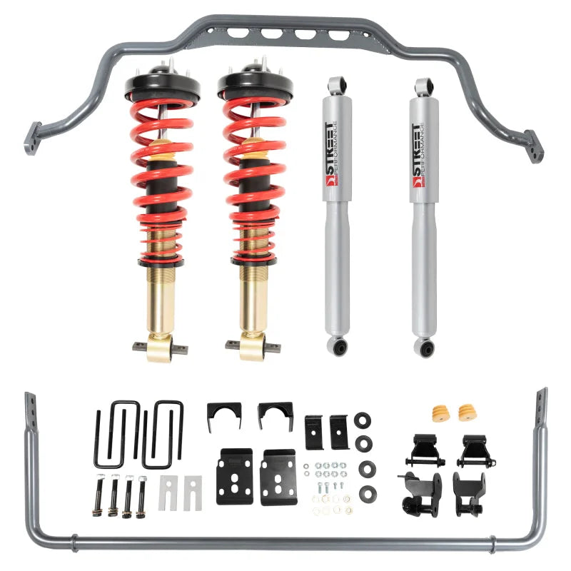 Belltech 21+ Ford F-150 2WD Performance Handling Kit (1-3.5in Front/4.5in Rear Drop ) - Main Product View