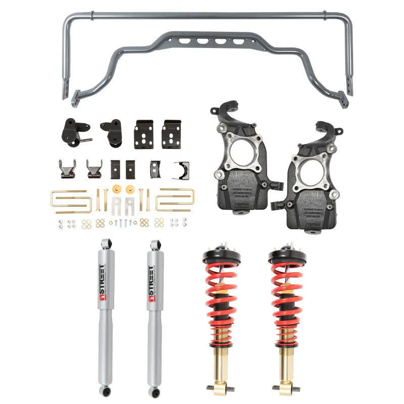 Belltech 21+ Ford F-150 2WD Performance Handling Kit (3-5.5in Front/6.5in Rear Drop ) - Main Product View