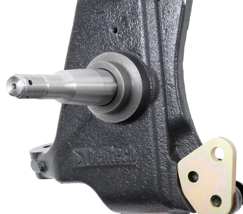 Belltech 3in. Drop Spindle Set (4-Piston Brake Setup) fits 1988-1998 Chevrolet C1500 / 1988-1998 GMC C1500 / Chevrolet Sil...