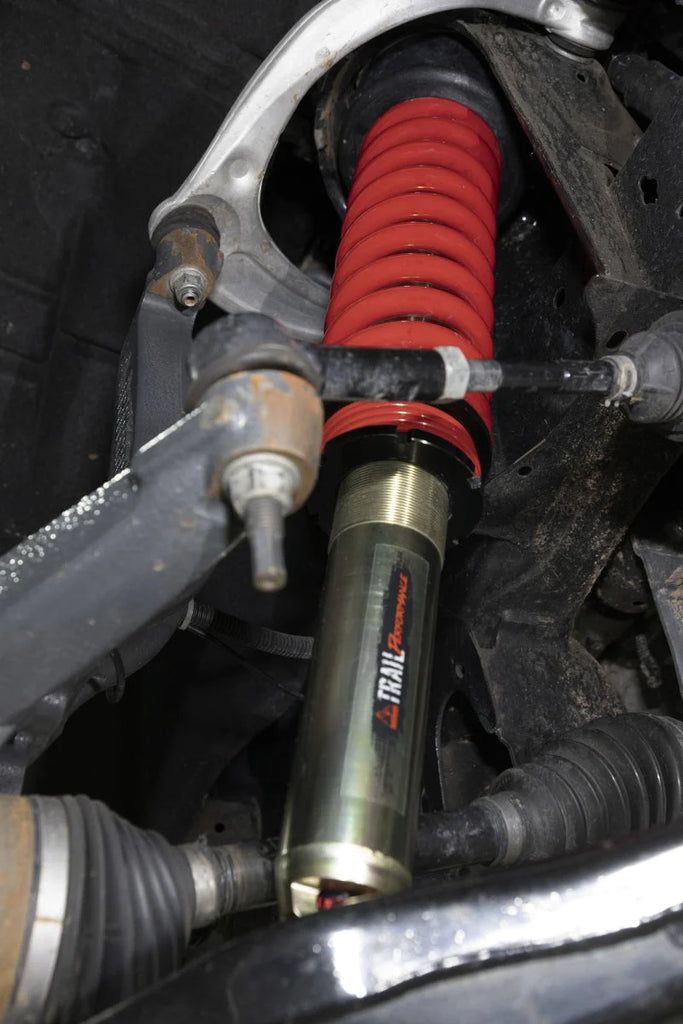 Belltech 6-8in Lifted Front Ride Height Coilover Kit 19-21 GM 1500 2wd/4wd (All Cabs) - Installation View