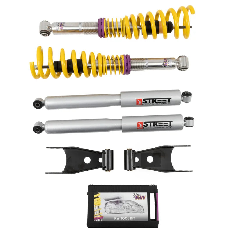 Belltech COILOVER KIT 04-08 FORD F150 V2 W/R SHOCKS - Installation View