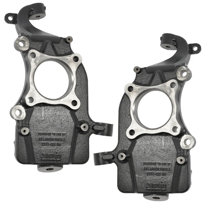 Belltech DROP SPINDLE SET 2021+ Ford F-150 2WD - Back View