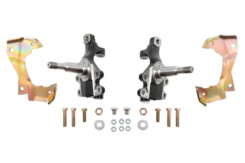 Belltech DROP SPINDLE SET 2inch 67-69 CAMARO/FIREBIRD/NOVA - Side View