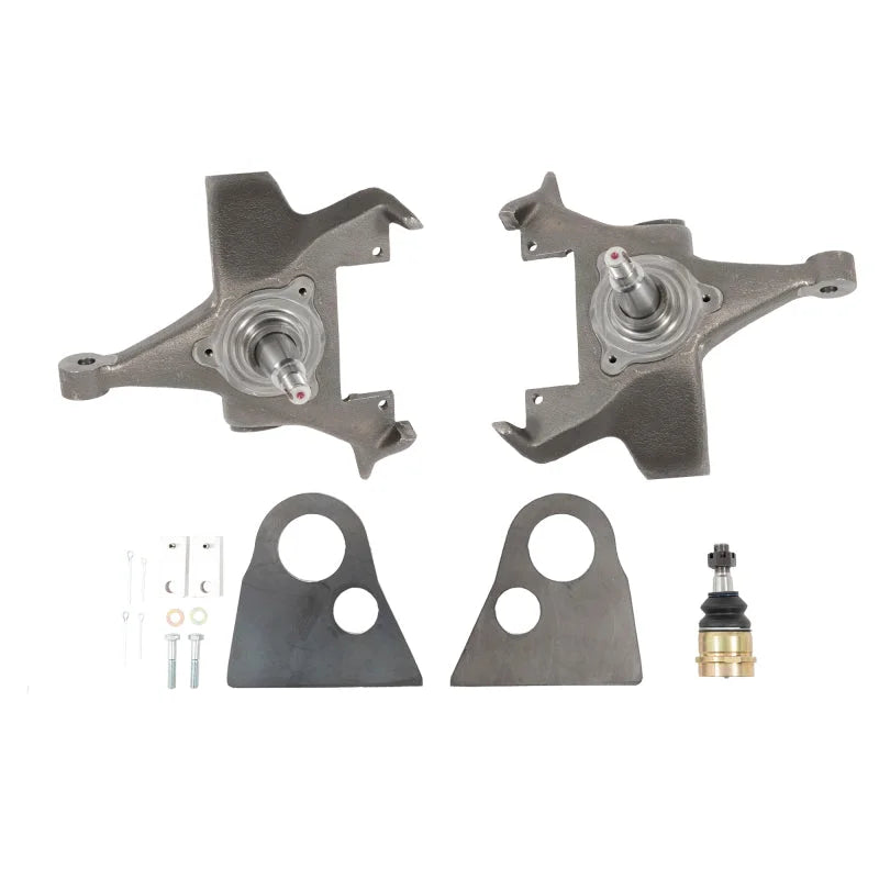 Belltech DROP SPINDLE SET 94-99 DODGE RAM 1500 - Side View