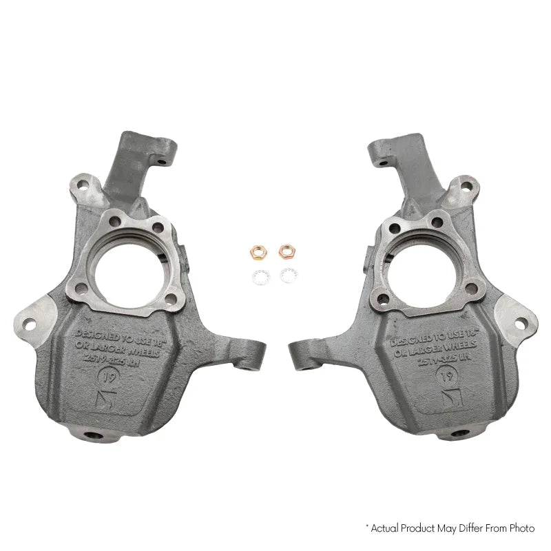 Belltech DROP SPINDLE SET 98-00 FRONTIER STD/EXT ONLY - Installation View