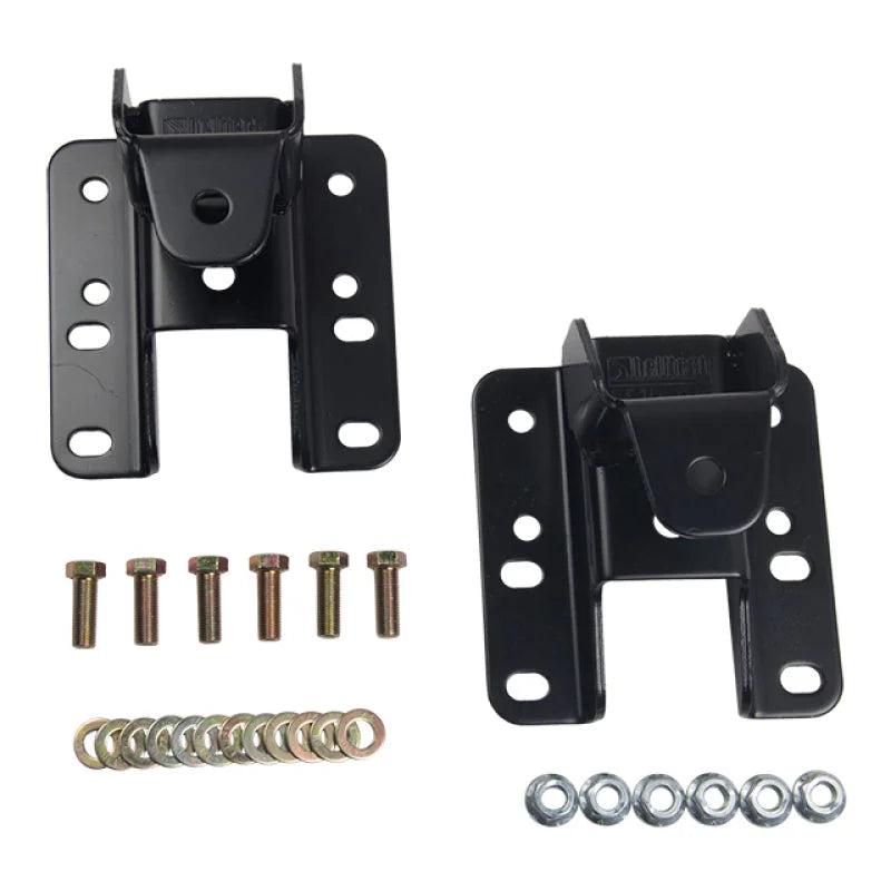 Belltech HANGER KIT 99-17 Chevy Silverado / GMC Sierra 1500 1in-2in Rear Lift - Side View