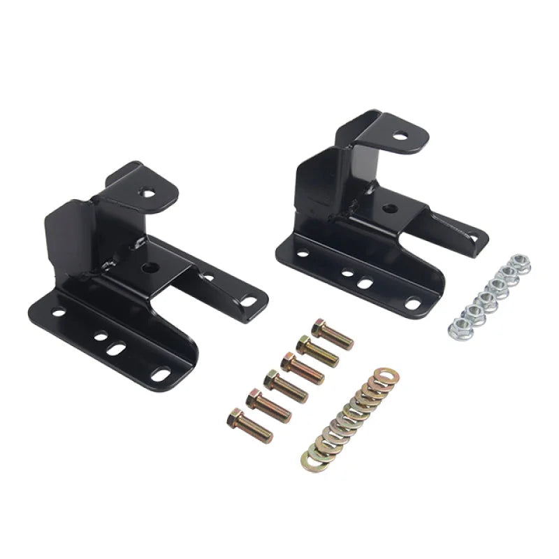 Belltech HANGER KIT 99-17 Chevy Silverado / GMC Sierra 1500 1in-2in Rear Lift - Back View
