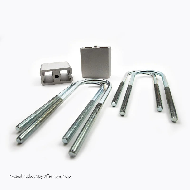 Belltech LOWERING BLOCK KIT 2inch Lowering Block - Back View