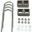 Load image into Gallery viewer, Belltech LOWERING BLOCK KIT 2inch WITH 2 DEGREE ANGLE - Side View