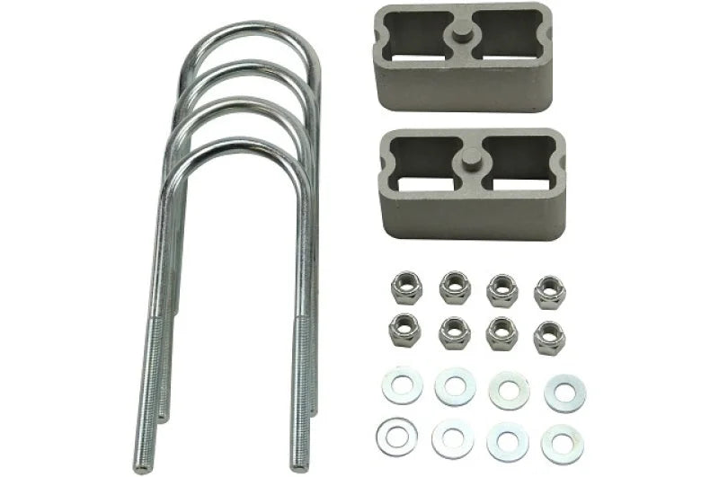 Belltech LOWERING BLOCK KIT 2inch WITH 2 DEGREE ANGLE - Side View