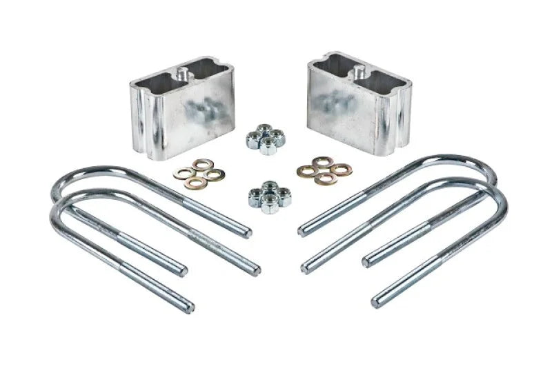 Belltech LOWERING BLOCK KIT 3inch WITH 2 DEGREE ANGLE - Side View