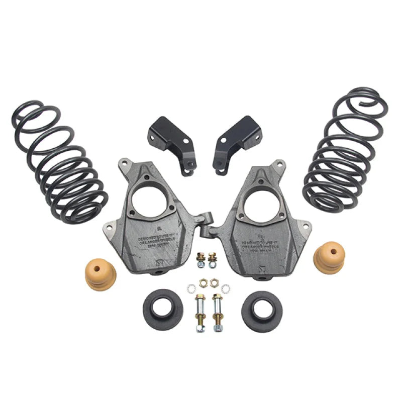 Belltech LOWERING KIT 14-17 GM SUV w/ Magnetic Ride 2-3inF - 4inR - Back View