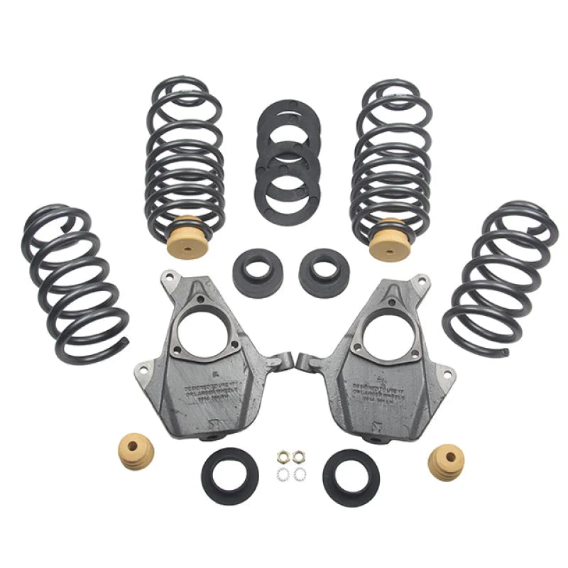 Belltech LOWERING KIT 14-17 GM SUV w/o Magnetic Ride 2-4inF - 4inR - Side View