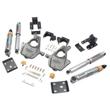 Load image into Gallery viewer, Belltech LOWERING KIT 16.5-17 Chevy Silverado All Cab 2WD 3-4F / 5-6R - Side View