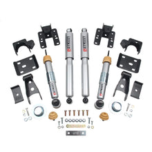 Load image into Gallery viewer, Belltech LOWERING KIT 16.5-17 Chevy Silverado All Cabs 4WD 2inF/2inR - Side View