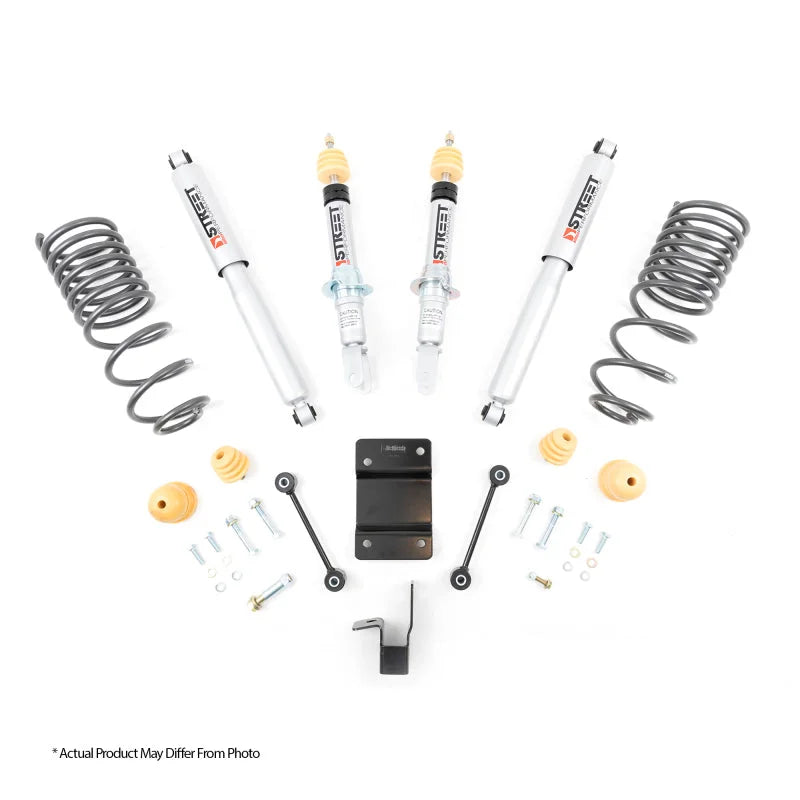 Belltech LOWERING KIT 16.5-17 Chevy Silverado All Cabs 4WD 2inF/2inR - Additional View 5