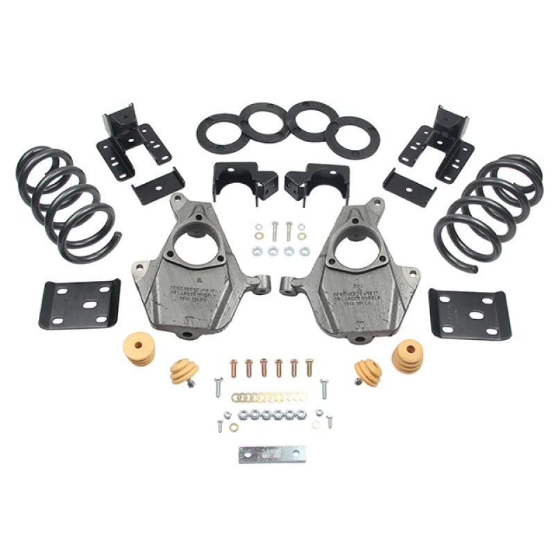 Belltech LOWERING KIT 16.5-17 Chevy Silverado Ext/Crew Cab 2WD 3-4F / 5-6R - Main Product View