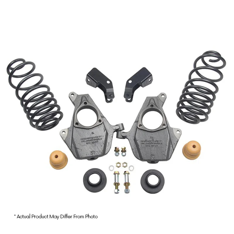 Belltech LOWERING KIT 16.5-17 Chevy Silverado Ext/Crew Cab 2WD 3-4F / 5-6R - Additional View 7
