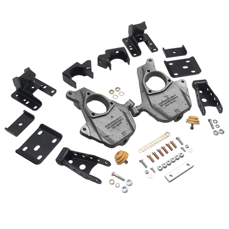 Belltech LOWERING KIT 16.5-17 Chevy Silverado Standard Cab 2WD 3-4F / 5-6R - Main Product View