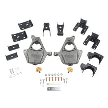 Load image into Gallery viewer, Belltech LOWERING KIT 16.5-18 Chevy Silverado All Cabs 2WD 2inF/4inR - Side View
