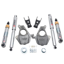 Load image into Gallery viewer, Belltech LOWERING KIT 16.5-18 Chevy Silverado/Sierra All Cab 2in F / 2or3in R w/ Street Perf Shocks - Main Product View