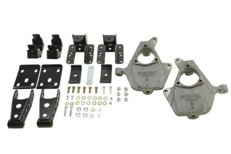 Belltech LOWERING KIT 2014 Chevy/GMC Silverado/Sierra All Cabs 2WD 2in Front/4in Rear w/o Shocks - Main Product View