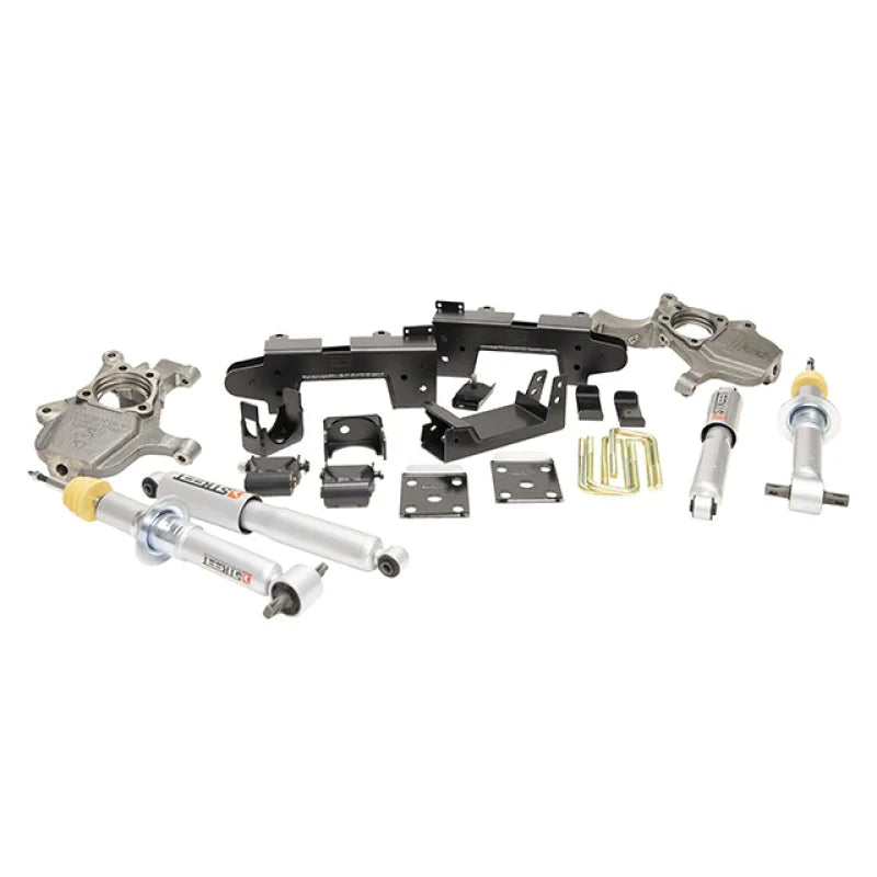 Belltech LOWERING KIT 2019 Chevrolet Silverado / GMC Sierra 1500 2WD All Cab - 2-4in Fr / 6in R - Main Product View